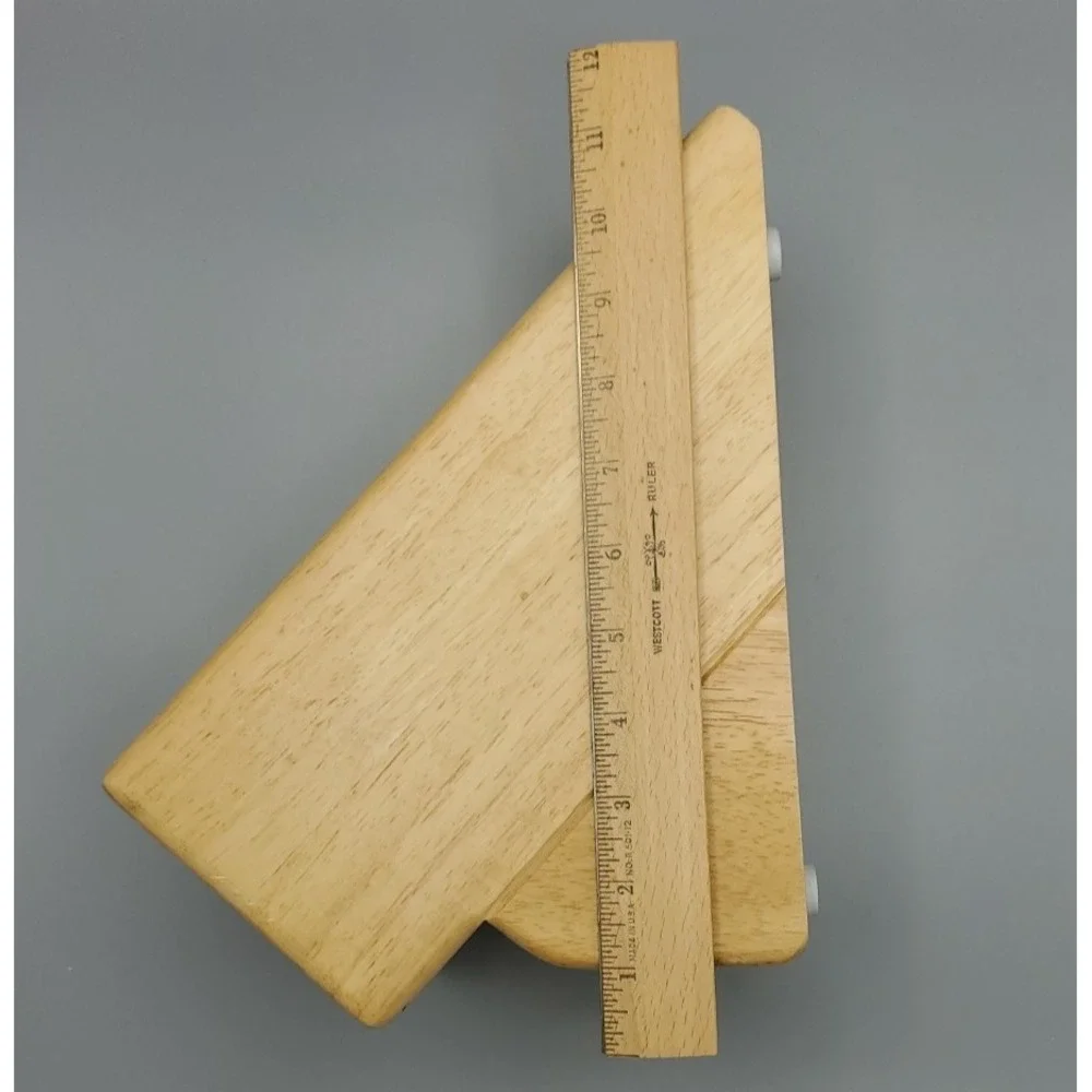 Wusthof 13‎ Slot Solid Hardwood Knife Block Blonde Light  HD1303 Countertop READ